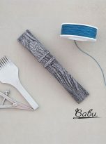 Grey Nubuck Ostrich watch band with Quick Release Spring bars (2)