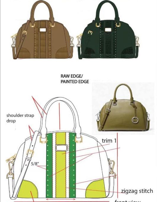 Oxford Purse easy shoulder bag sewing pattern with video - Sew Modern Bags