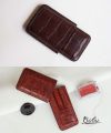 Handmade Alligator Leather Cigar Case, Premium Leather Cigar Holder LCC001