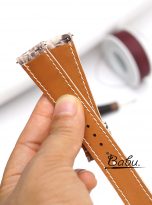 python skin watch straps – exotic leather watch band handcrafted (13)