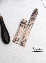 python skin watch straps – exotic leather watch band handcrafted (14)