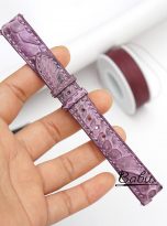 python skin watch straps – exotic leather watch band handcrafted (9)