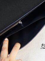 Premium Nubuck Alligator leather clutch handcrafted for men (10)