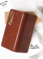 leather phone case handmade for samsung Z fold (4)