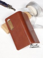 leather phone case handmade for samsung Z fold (5)