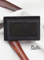 genuine calfskin leather card holder handmade (2)