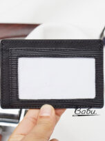 genuine calfskin leather card holder handmade (4)
