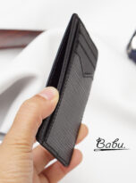 genuine calfskin leather card holder handmade (6)