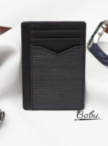 genuine calfskin leather card holder handmade (7)