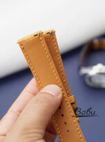 quick release alligator watch strap handmade (5)