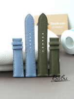 Quick release Goat leather watch band handmade (1)