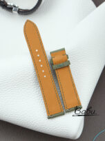 Quick release Goat leather watch band handmade (8)