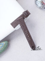 dark brown lizard watch band quick release (3)
