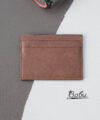 Tuscany Cow leather Card wallet, Handmade Vintage Credit card holder MWL301