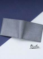 gray lizard leather wallet for men – handmade bifold wallet (5)