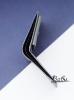 gray lizard leather wallet for men – handmade bifold wallet (7)