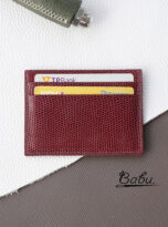 premium lizard leather credit card holder (3)