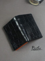 black alligator wallet – premium crocodile leather wallet for men (5)