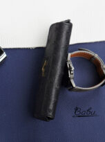 ostrich leather case for vertu signature in black (1)