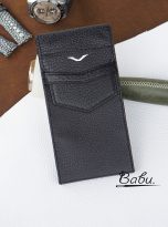 Black Togo calf leather case for Metavertu 2 Metavertu Max (4)