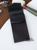 Black Togo calf leather case for Metavertu 2 Metavertu Max (5)