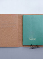 Togo calf leather passport holder wallet handcrafted (5)