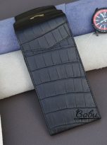 premium black alligator leather case for Metavertu (3)