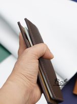 Brown Epsom Calf leather passport cover handmade (1)