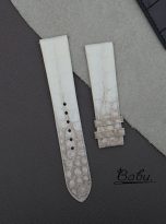 Himalayan Alligator leather watch strap handmade with Quick release pins (2)