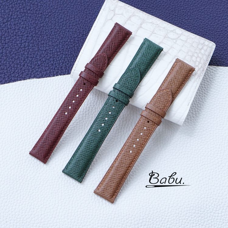Quick release Taiga leather watch strap TSW317
