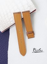 Taiga leather watch strap with Quick release spring bars – handmade watch band (4)